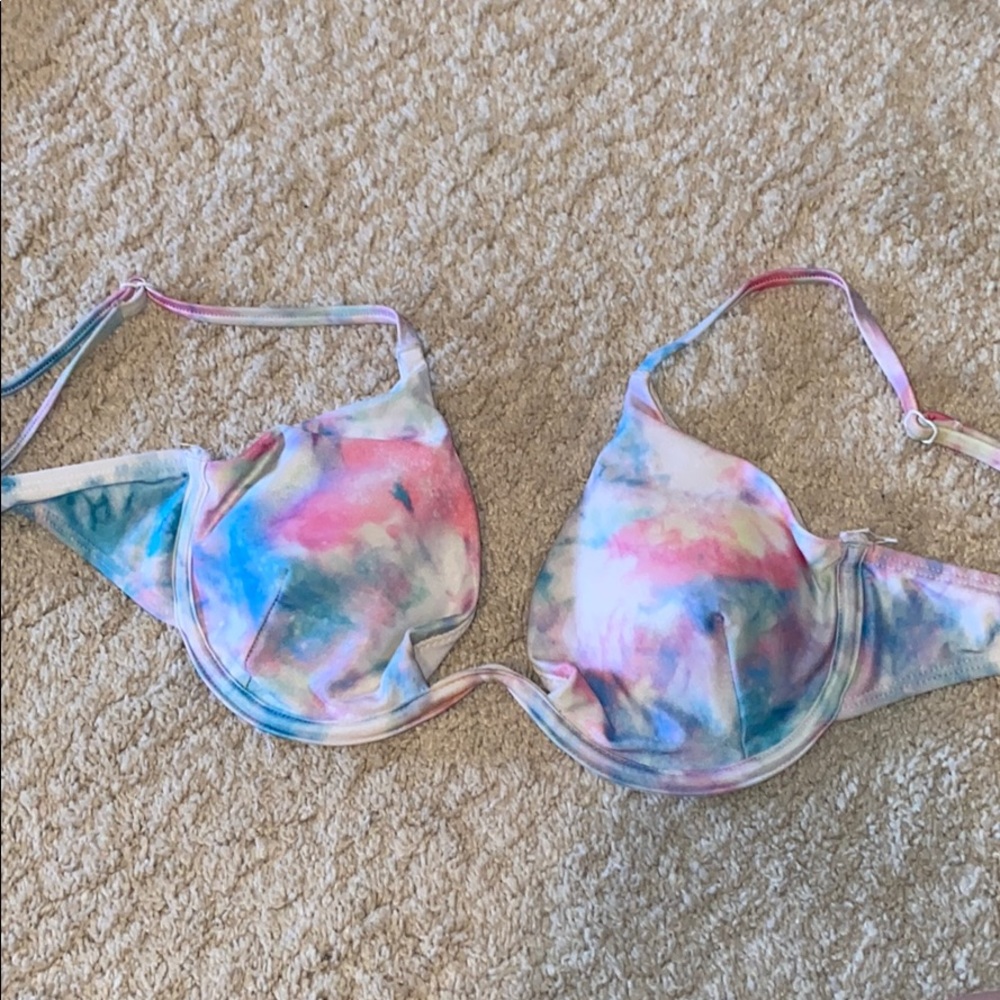 Pink and Blue Top
